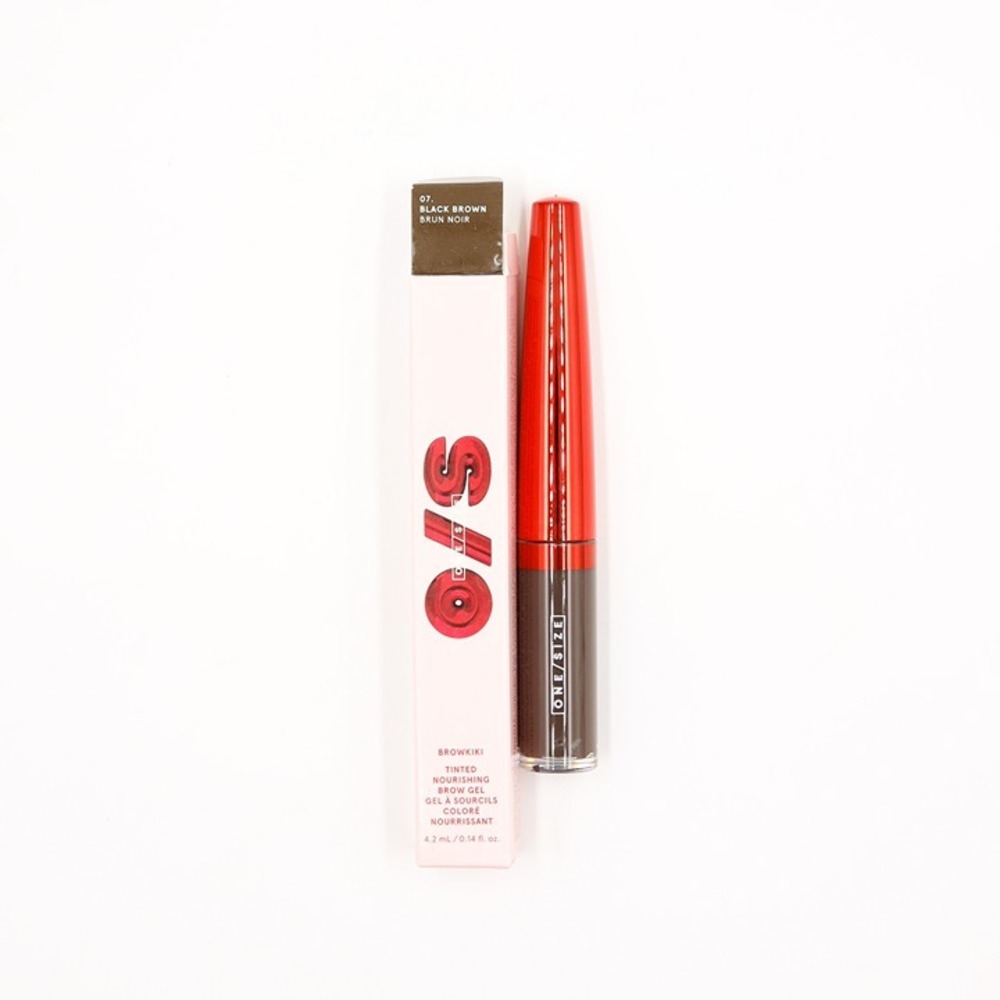 ONE/SIZE - Browkiki Tinted Nourishing Brow Gel - 07 Black Brown